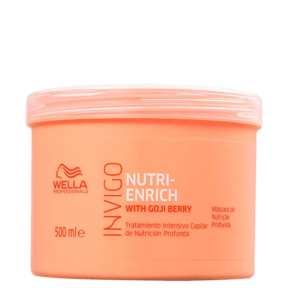 Mascara Invigo Nutri-enrich 500ml Wella Pro - Nutricao e Hidratacao