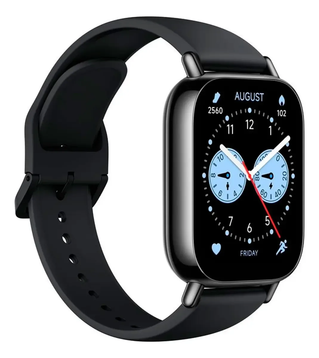 Relogio Smartwatch Redmi Watch 5 Active Lite Xiaomi Preto Prateado