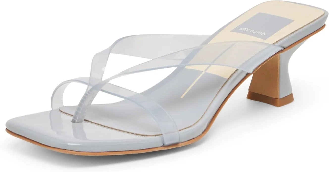 Dolce Vita Sandalia feminina Brevel de salto em vinil