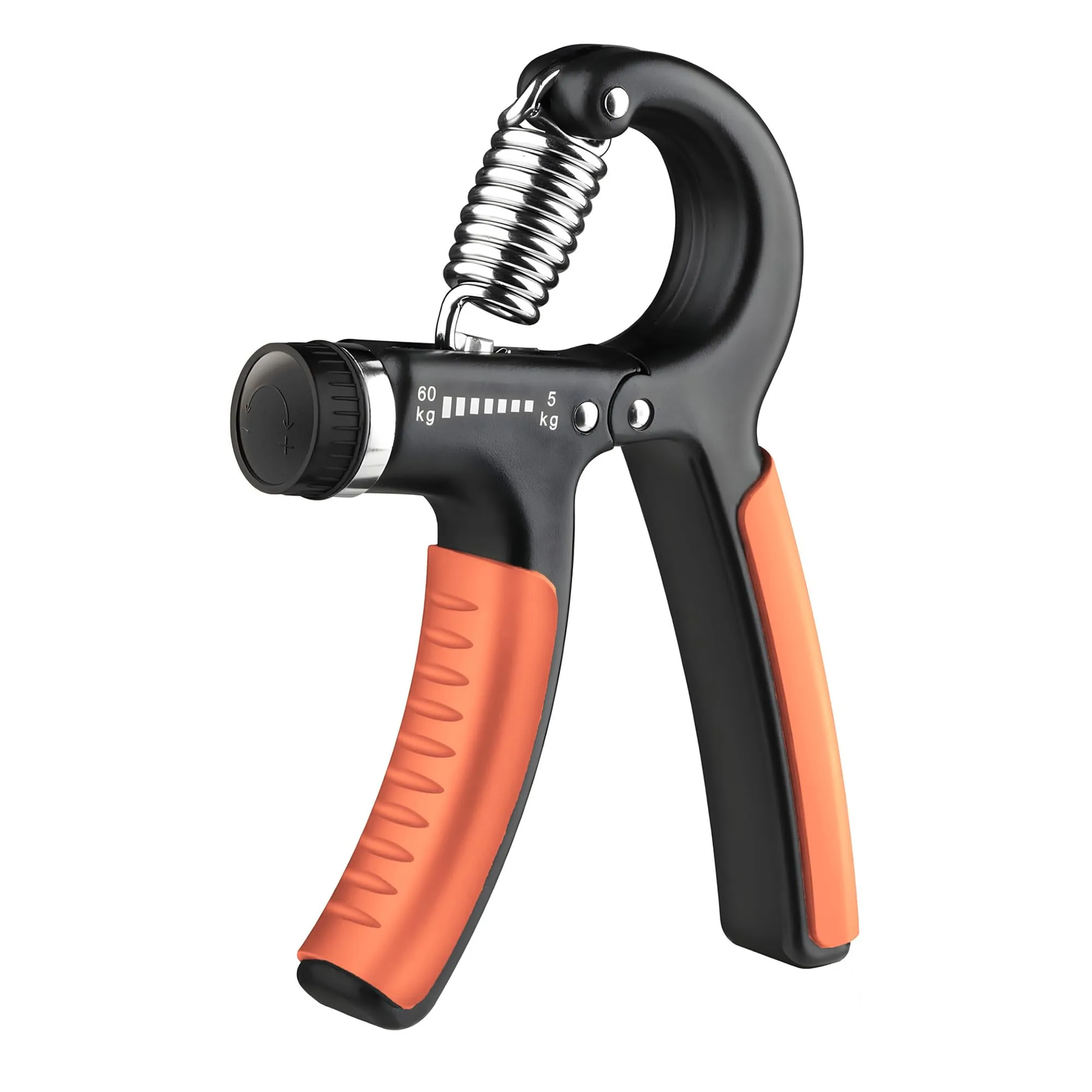 Exercitador de Maos Ajustavel 5–60kg com Pegada Ergonomica – Fortalecedor de Punho, Dedos e Antebraco para Fisioterapia e Musculacao