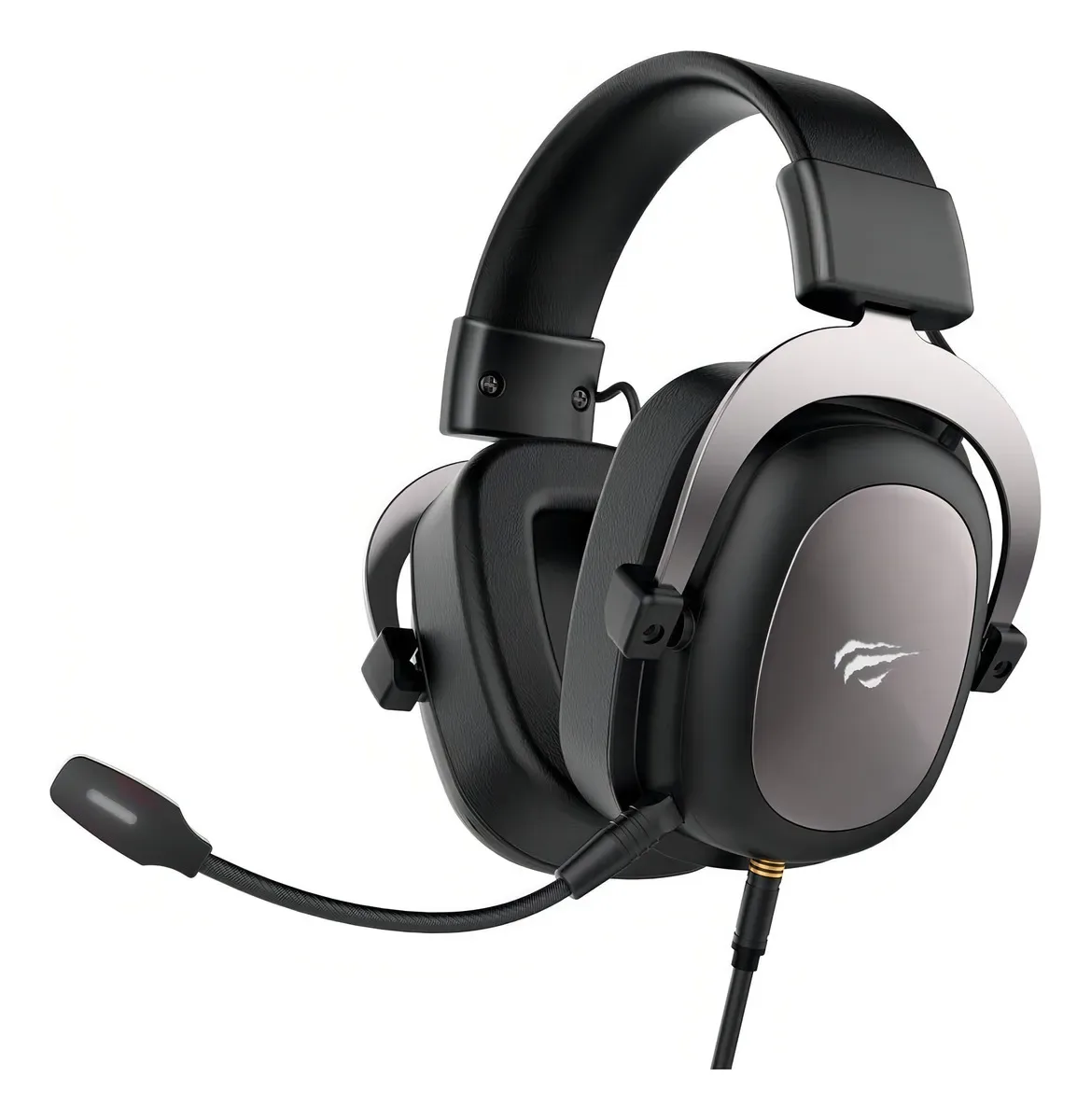 Fone De Ouvido Headset Gamer Havit H2002d P3 Para PS3PS4PS5XBOXPC Cor Preto