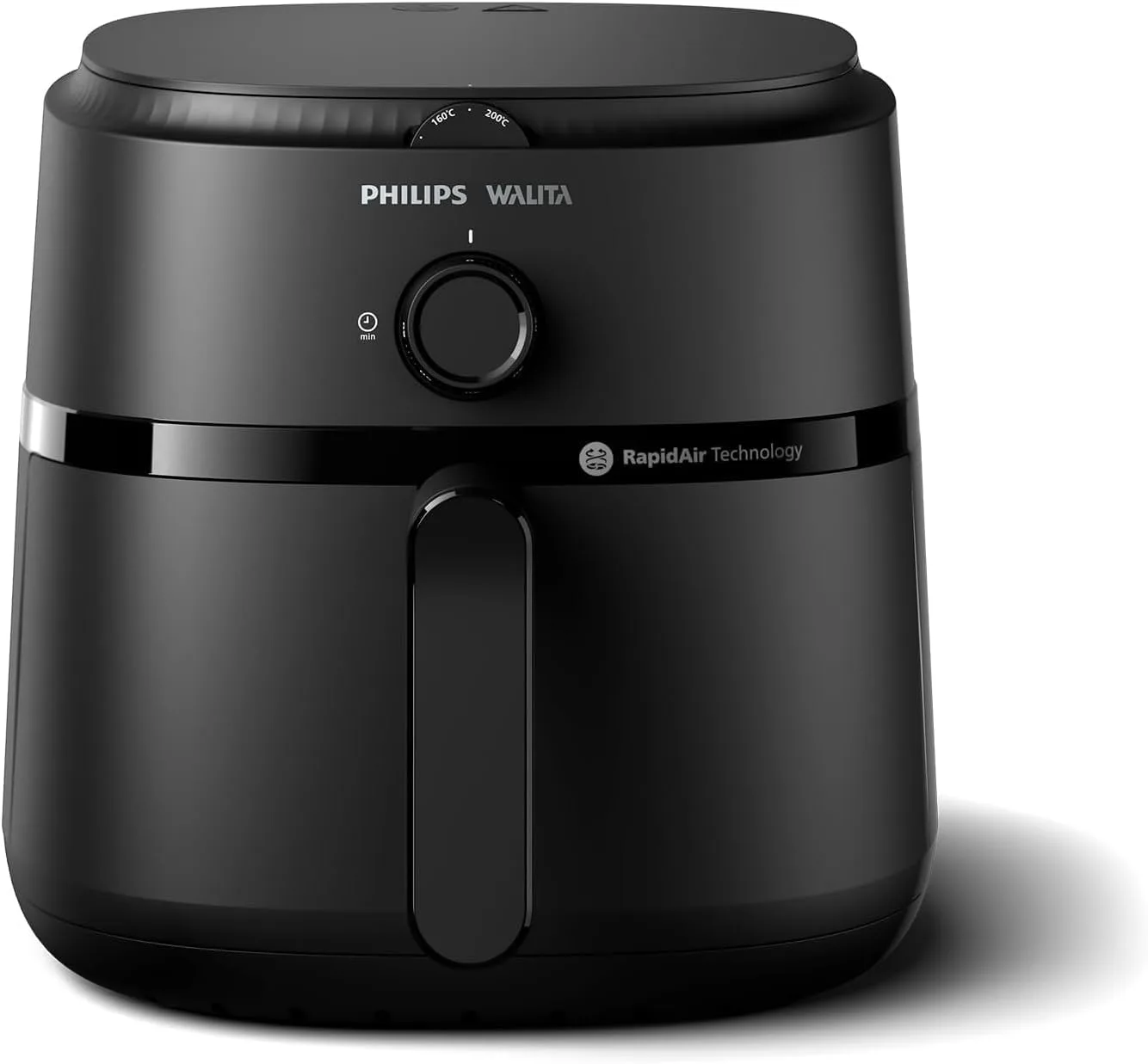 Philips Walita Fritadeira Airfryer Serie 1000 XL - 6,2 litros, Tecnologia RapidAir, 12 Modos de Preparo, Ate 90% Menos Oleo, 2 anos de garantia, Controle Analogico, Preta, 220v (NA130/09)