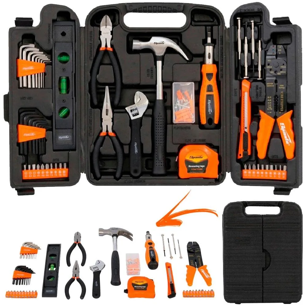 Sparta Maleta de ferramentas kit com 129 pecas